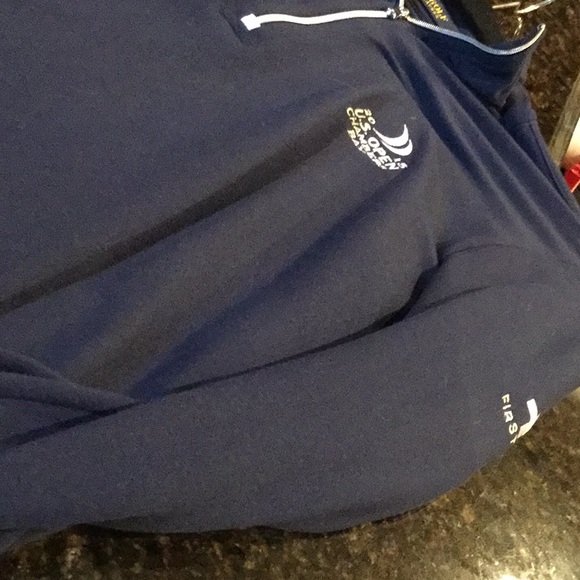 Ralph Lauren golf 3/4 zip logo shirt lightweight pullover travel vacay lounge - Picture 6 of 8